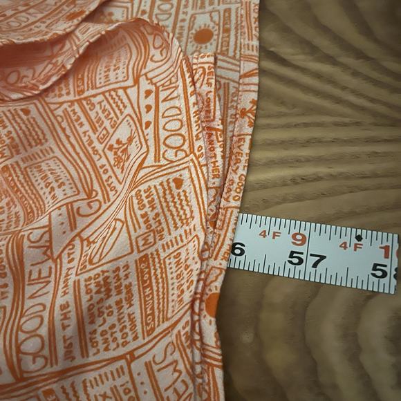 Never Fully Dressed Peach Button-Down Maxi Dress - Picture 12 of 12